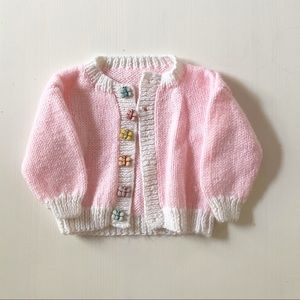 Vintage Handmade Baby Cardigan